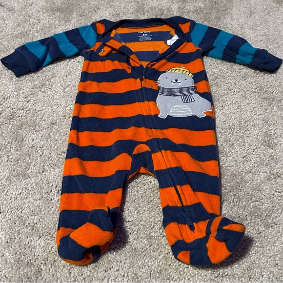 5 fleece Carters sleepers - Picture 10 of 11